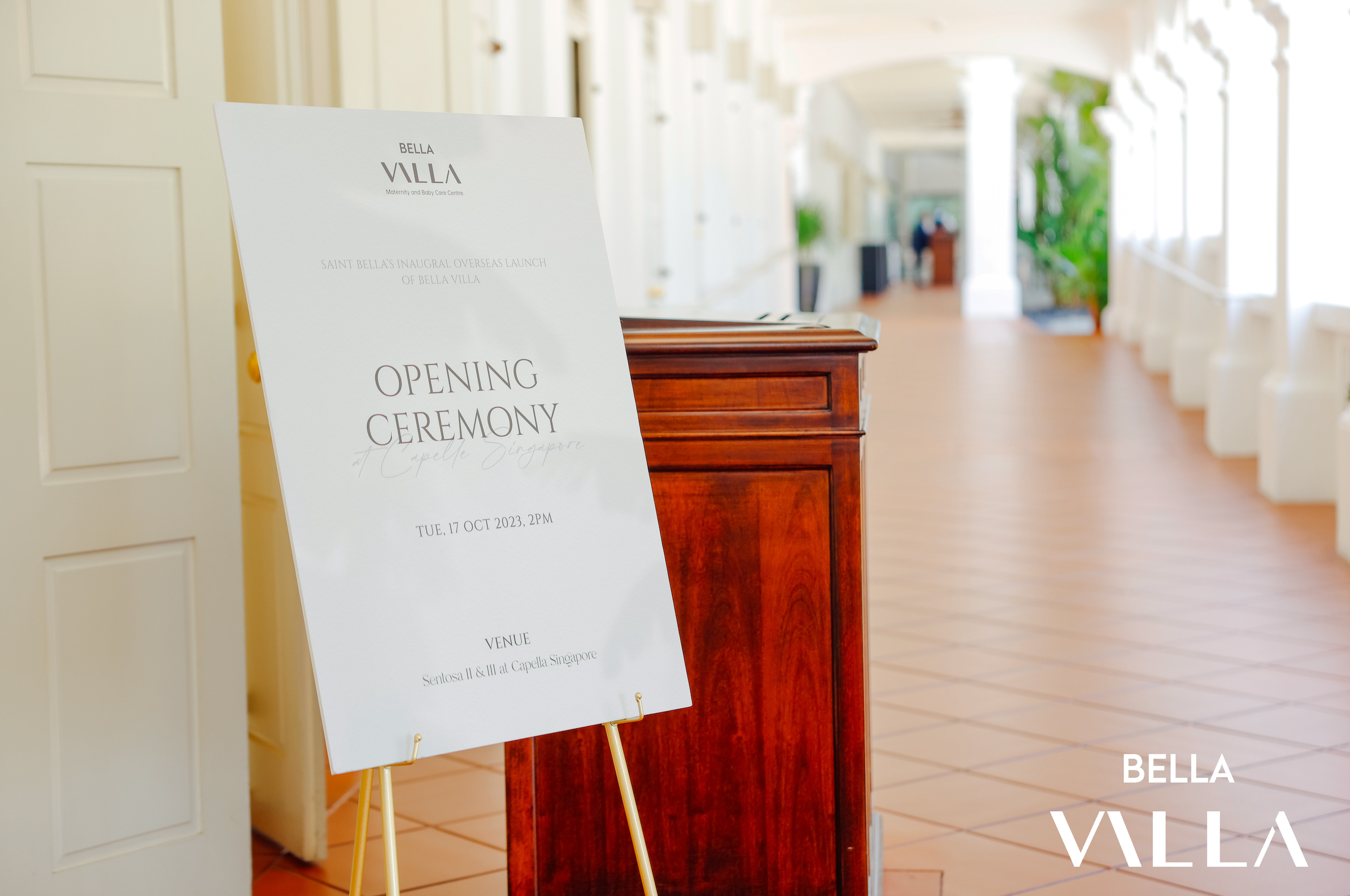 opening ceremony of bella villa